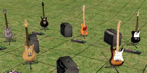 Mod The Sims Various Guitarbass Recolours Prsfenders