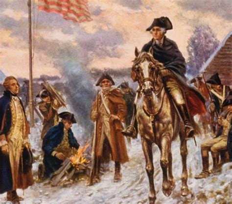 Washington At Valley Forge Revolutionary War Journal