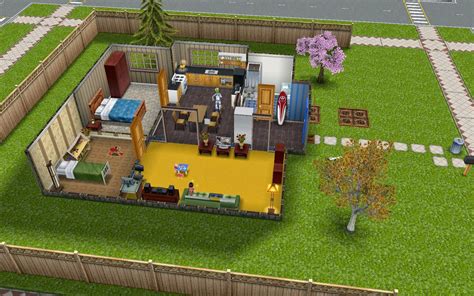 This one of my house design in the sims freeplay. Sims Freeplay Housing: Standard Plot Residence
