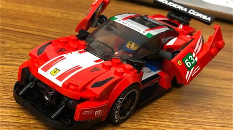 Item 5 lego 75886 ferrari 488 gt3 scuderia corsa | new, unopened, great condition 5 this fast red buildable car comes with a ferrari scuderia corsa race car driver minifigure with a helmet, plus a trophy element• ferrari toy car measures over 1 (5cm) high, 6 (17cm) long and 2 (6cm) wide. LEGO 75886 Modded Ferrari 488 GT3 Scuderia Corsa W/ Butterfly Doors!! - YouTube