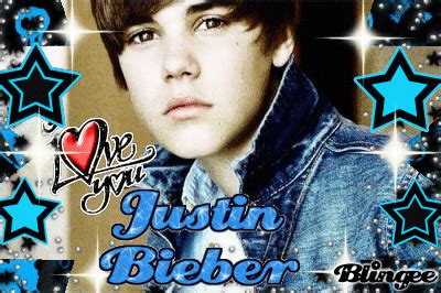 Love You Justin Bieber Picture Blingee