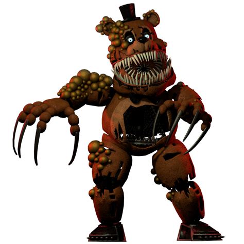 Twisted Freddy V1 By 3d Darlin On Deviantart