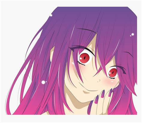 Anime Smile Png Crazy Anime Killer Girl Transparent Png Kindpng