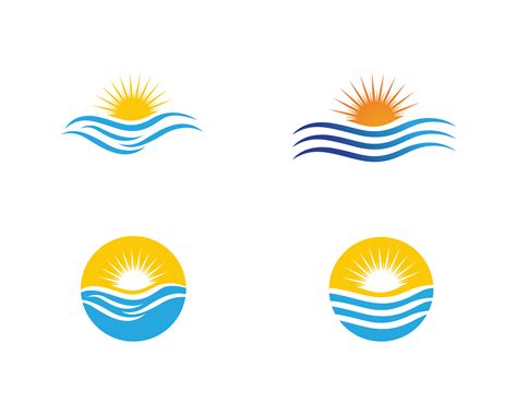 Sun Vector illustration Icon Logo Template design 595575 - Download 