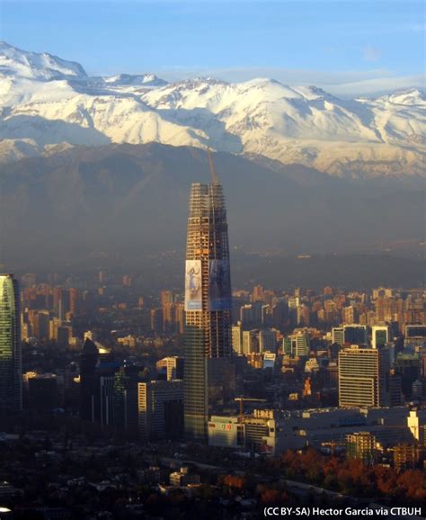 Of the four buildings of the. Torre Costanera - The Skyscraper Center