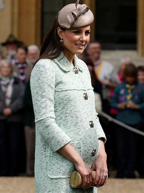 Duchess Kates Pregnancy More Visible Than Ever Today