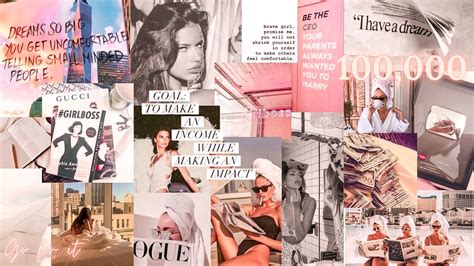 2021 Pink Vision Board Aesthetic ⭐️ Vision Board Small Minds Pink