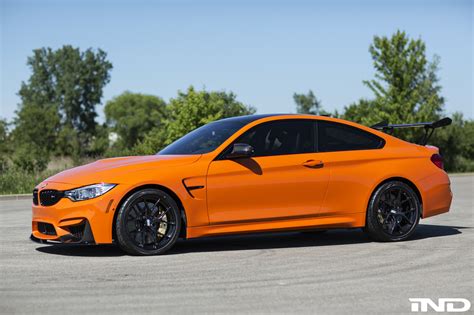 As for the aftermarket goodies installed on the fire orange bmw m4 convertible by european auto source evolution racewerks catless downpipes, ess. Fire Orange BMW M4 Modded By IND Distribution