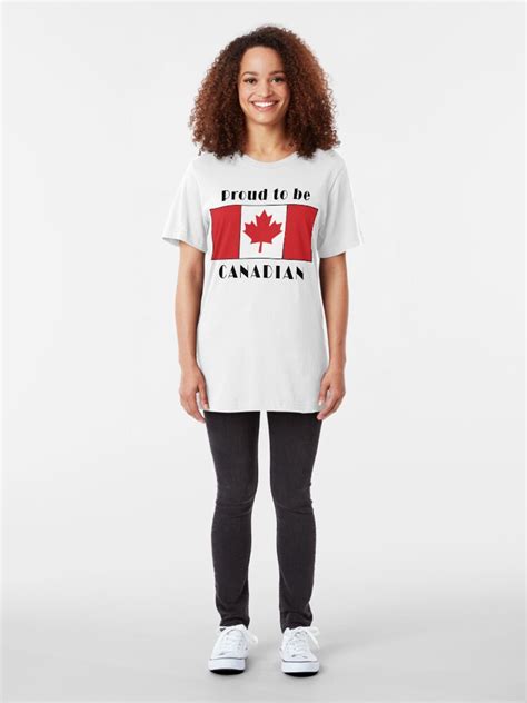 Canada Proud To Be Canadian T Shirt T Shirt By Holidayt Shirts Redbubble