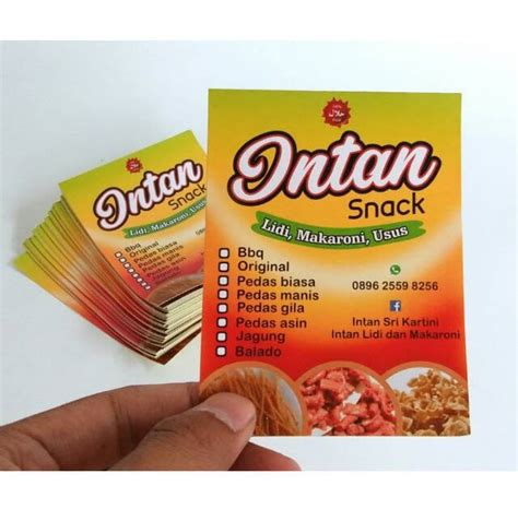 Maybe you would like to learn more about one of these? Contoh Stiker Kemasan Jajanan Pedas / Contoh Desain Stiker ...