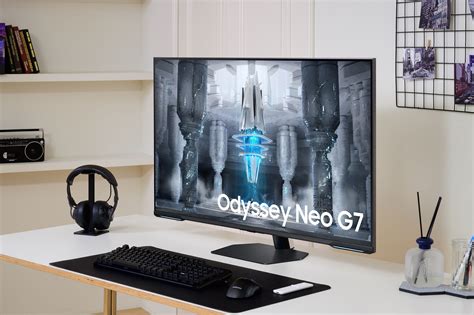 Samsungs 43 Inch Odyssey Neo G7 4k Gaming Monitor Is Now Available