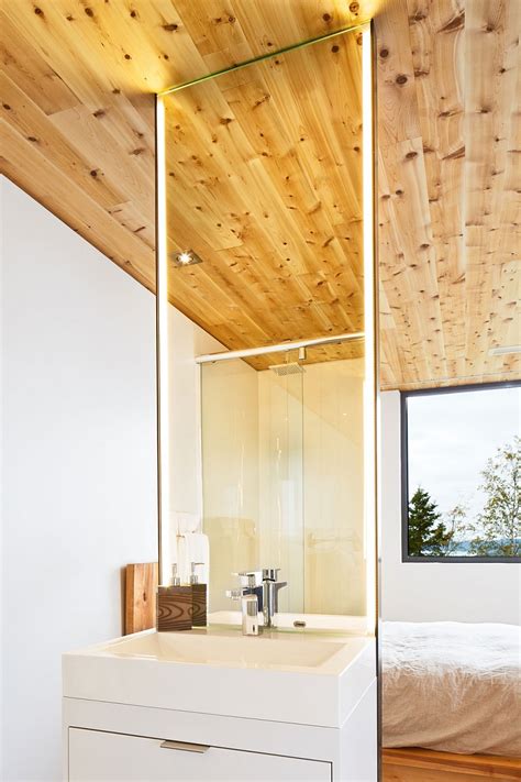 So you've finally decided to remodel that dated bathroom. Expansive Quebec Residence Charms With Inviting Warmth Of Wood