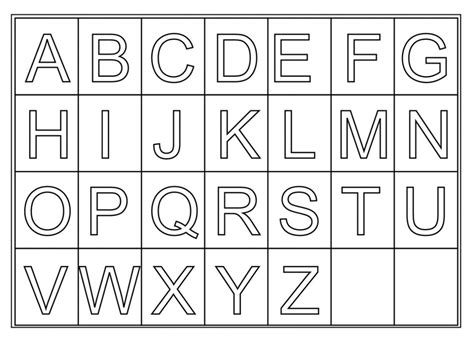 Printable Tracing Alphabet Cards Letter Worksheets