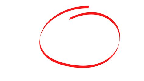 Red Circle Transparent Background