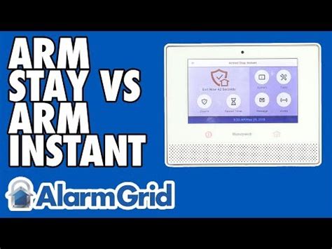 All heat detectors have this thermal lag. What Is the Difference Between Arm Stay and Arm Instant ...