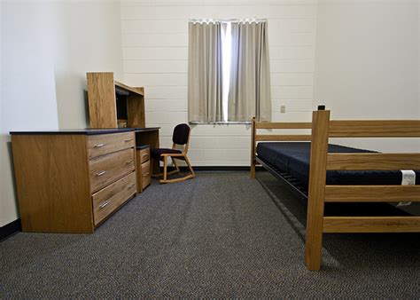 It should be easy to move throughout the room, getting to the door or the closet from the bed for example. Room Dimensions | University of Wisconsin-Whitewater