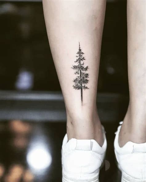 Pine Tattoo 42 Tattoo Tree Tattoo Men Tree Tattoo Designs Dot Work