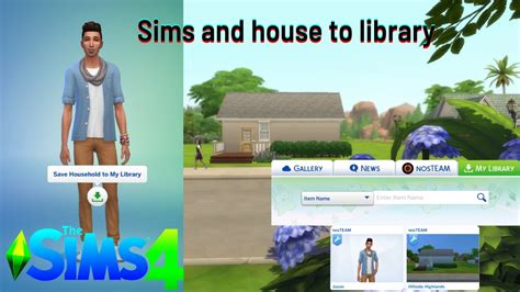 Saving Your Sims And Existing Lot To The Library The Sims 4