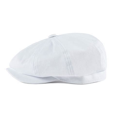 Botvela Men Newsboy Cap 100 Cotton Twill Summer Gatsby Beret Driving