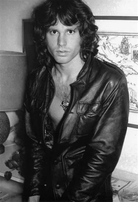 Jim Morrison In Leather 1967 Roldschoolcool