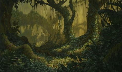 Tarzan Backgrounds Art Please Support The Artists And Studios