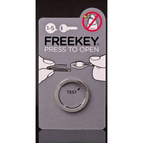 Freekey Press Open Key Ring Freekey Key Rings Key Cool Stuff