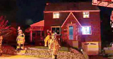 Home Catches Fire In West Mifflin Firefighter Hospitalized Cbs