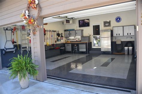 Check spelling or type a new query. Great looking garage with RaceDeck garage flooring by race ...
