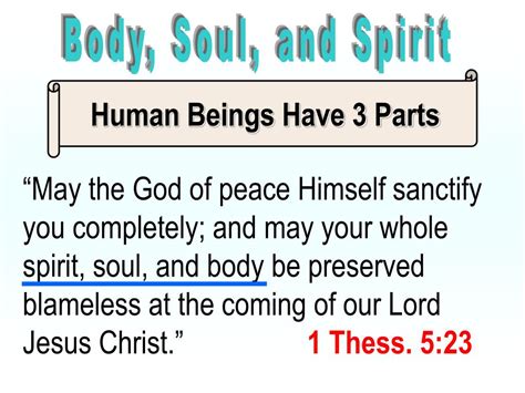 Ppt Body Soul And Spirit Powerpoint Presentation Free Download