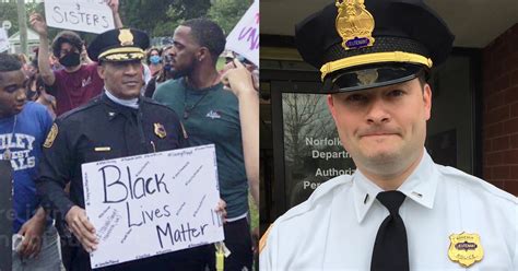 Norfolk Virginia Police Lieutenant Who Donated to Kyle Rittenhouse
