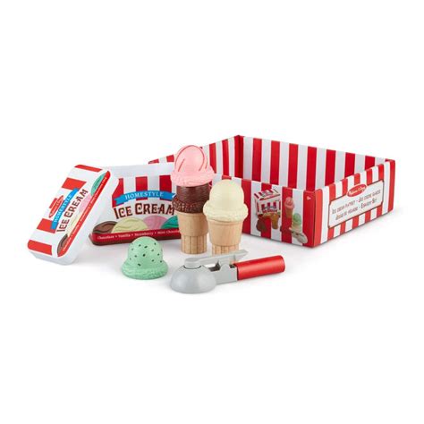 Melissa And Doug Scoop And Stack Ice Cream Cone Play Set Canadian Tire