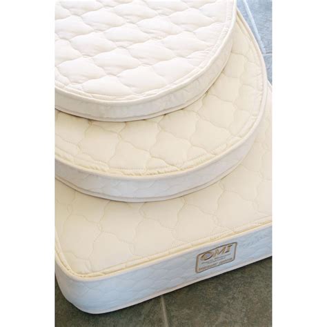 Make sure it's firm!) depending on baby's age, and some can even transition into a toddler mattress. OMI Modern Latex Rectangular Certified Organic Crib Mattress