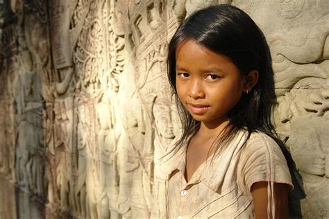 A Girl At Bayon In Cambodia Photograph By Jesadaphorn Chaiinkeaw 136704 The Best Porn Website