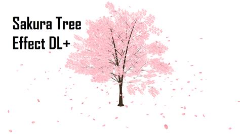 Mmd Sakura Tree Effect Dl By Haztract On Deviantart