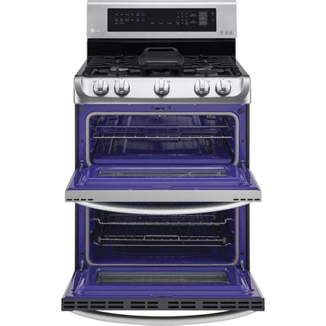 How to light your gas stove and oven. LG LDG4315ST 30 Inch Double Oven Gas Range with ProBake ...