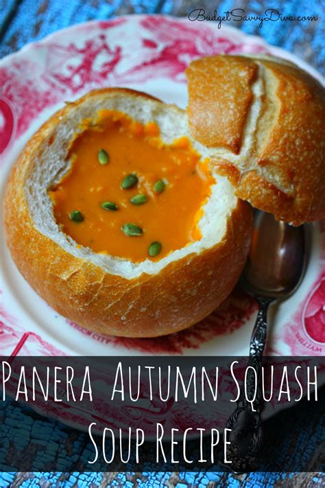 Check spelling or type a new query. Panera Autumn Squash Soup Recipe | Budget Savvy Diva