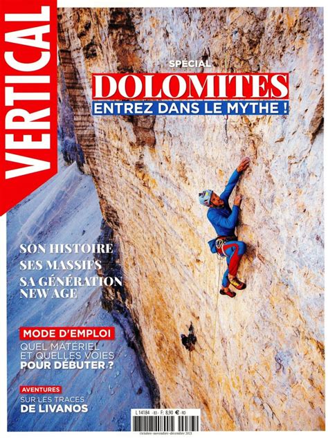 Vertical Magazine N° 83 Abonnement Vertical Magazine Abonnement