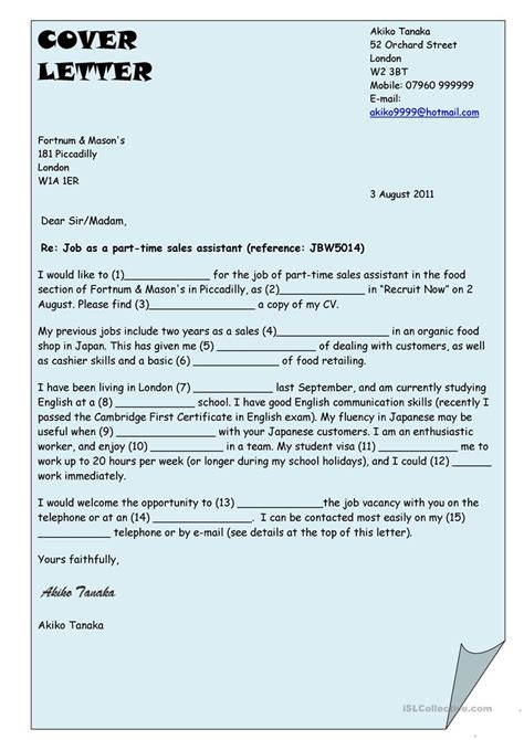 Tips menulis surat lamaran kerja yang efektif. Contoh Surat Lamaran Pekerjaan (Application Letter) Bahasa ...