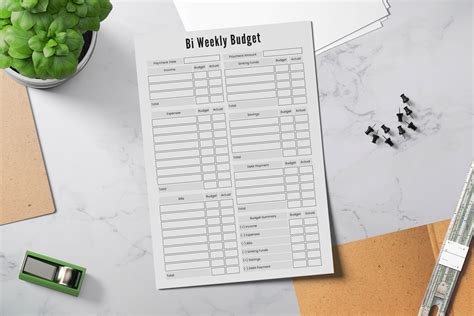 Paycheck Weekly Planner | SnapyBiz