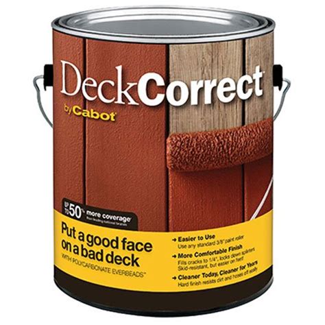 While you're there, sign up for emails and have coupons and alerts sent right to your inbox! Cabot Deck Correct