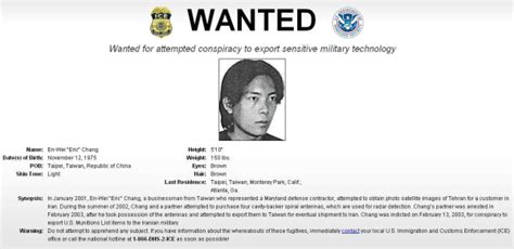 u s homeland security s 10 most wanted orange county register