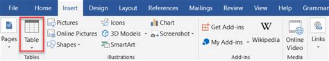 Create Accessible Tables In Ms Word Esail Texas Aandm University