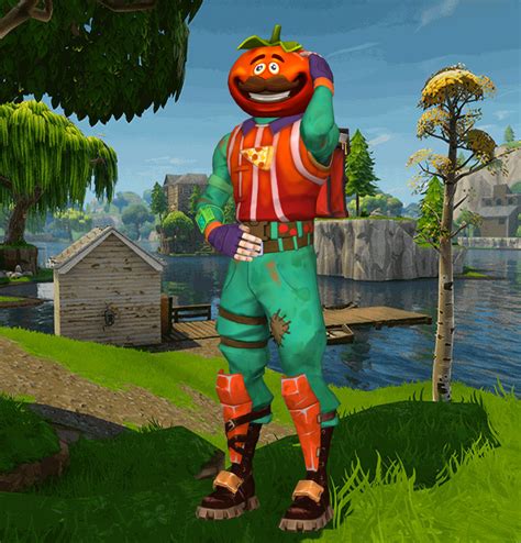 Free Download Fortnite Tomato Head Skin Wallpaper Fortnite V Bucks