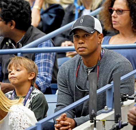 Tiger Woods Son Charlie At Pnc Championship See Photos Video