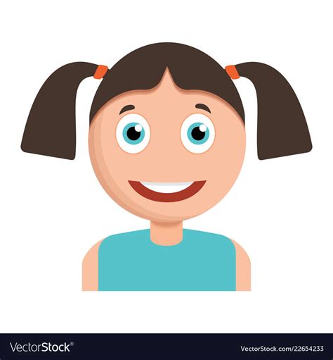 Animated Girl Smiling
