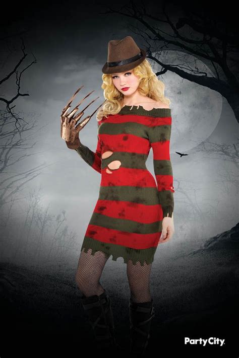 Adult Miss Krueger Costume A Nightmare On Elm Street Freddy Krueger