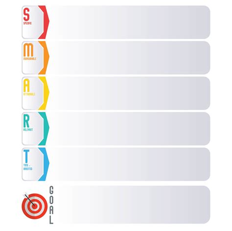 10 best blank printable goals template smart pdf for free at printablee