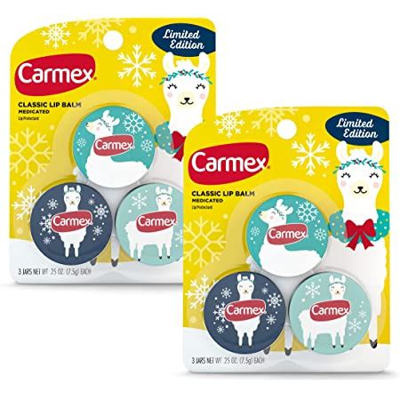 Carmex Daily Care Moisturizing Lip Balm Limited Edition Holiday Stick Pack In Sugar Plum Candy