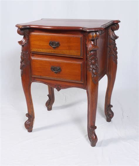 Set includes, 1 rococo bed, 1 rococo tallboy chest & 1 rococo nightstand (in black or white lacquer) *contact us for additional finishes and sizes*. Sold Price: ROCOCO STYLE CARVED BEDROOM SET - Invalid date EDT
