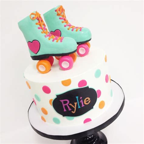 How To Make A Roller Skate Birthday Cake Greenstarcandy